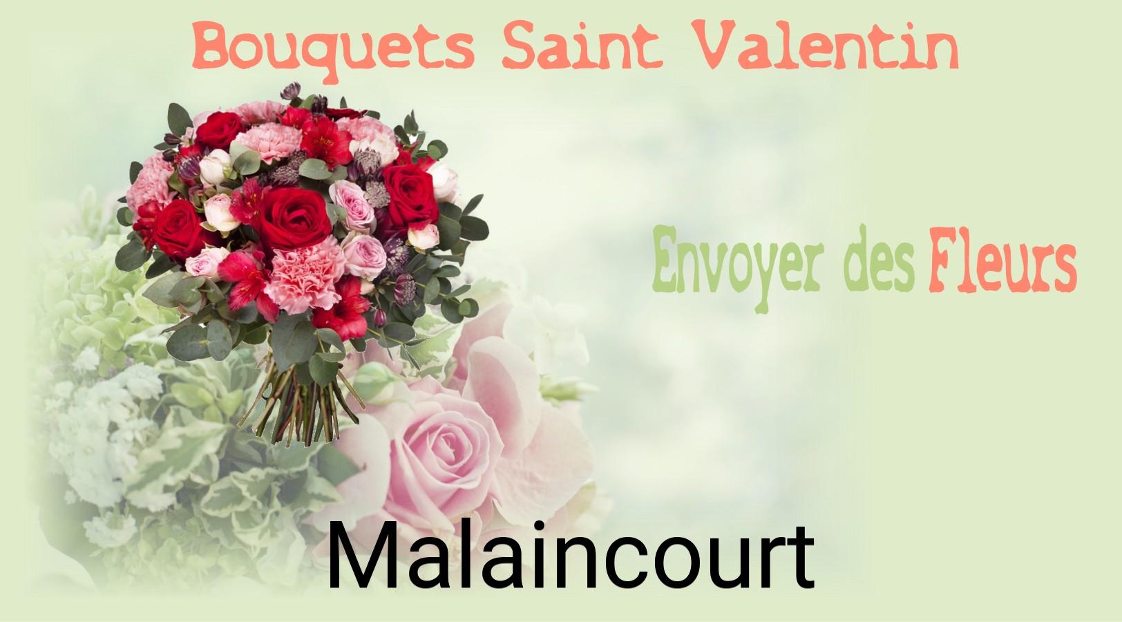 Roses de Saint-Valentin livrées à Malaincourt